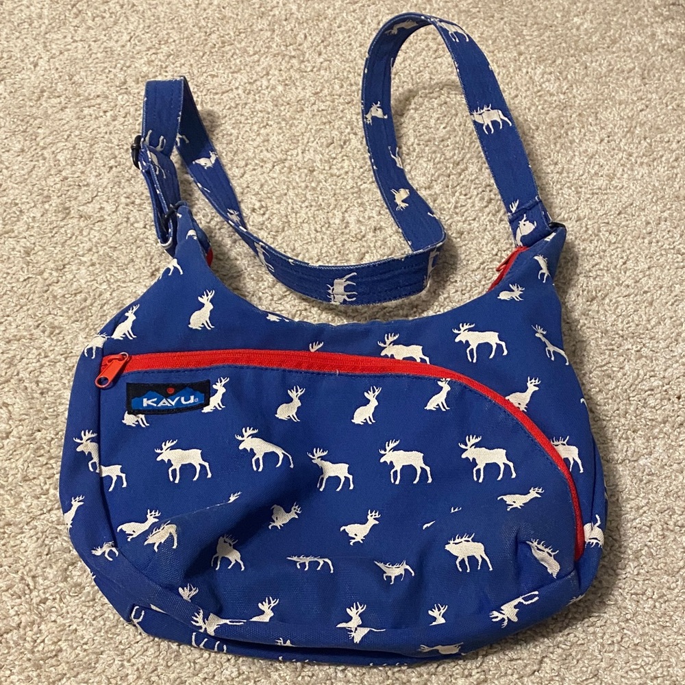 KAVU Blue and Red Women's Bag